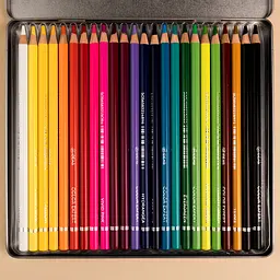 Набір олівців кольорових 99IDEAS "Color Expert" 24 кольори, Basic Set, металева коробка, 99CE-24BAS - мініатюра 5