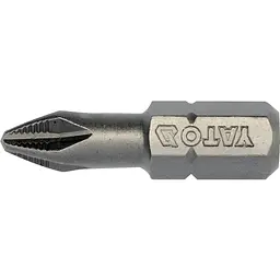 Насадка викруткова Yato Philips PН2x25 мм HEX 1/4 10 шт. (YT-04752) - мініатюра 2