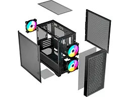 Корпус Logic Concept Dart Pro ARGB Mini Black (AM-DART-PRO-ARGB-10) - мініатюра 5