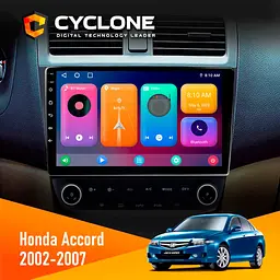 Штатна магнітола Honda Accord 2002-2007 Cyclone C10-001 2x32 CPL Cyclone (НФ-00004262)