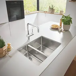 Кухонна мийка Grohe Sink K700U 31576SD1, Хром - мініатюра 4