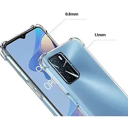 Панель BeCover Anti-Shock для Oppo A16 / A16s / A54s Clear (707343) - мініатюра 3