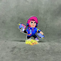 Акрилова колекційна фігурка Brawl Stars Кольт (Colt) 10 см - мініатюра 2