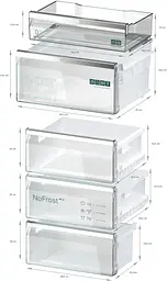 Холодильник Siemens KG39NSBBF - мініатюра 10