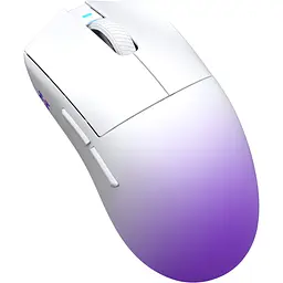 Миша Hellyberry HM47 Pro Wireless White/Violet (HM47PRO_white_violet) - мініатюра 3