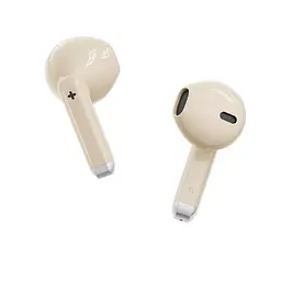 Навушники бездротові XO X33 Yu Jing TWS bluetooth Headset бежеві - мініатюра 5