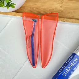 Набір йоржиків дорожній Curaprox Prime pocket set CPS 459 (червоний футляр)