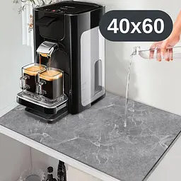 Антиковзаючий кухонний килимок 40×60 см — абсорбуючий для сушіння посуду та під кавоварку KT8001525