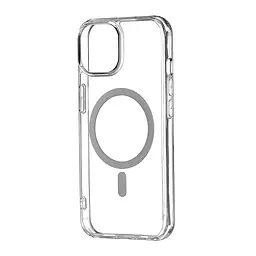 Чохол Silicone Clear Case with MagSafe iPhone 15 Transparent