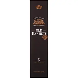 Бренді Old Kakheti 5 років подарункова упаковка 40% 0.5 л - мініатюра 9
