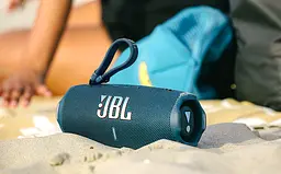 Бездротова колонка JBL Charge 6 (JBLCHARGE6BLU) синя - мініатюра 5