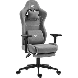 Геймерське крісло GT Racer X-2305 Fabric Gray [121515] - мініатюра 3