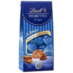 Шоколадні цукерки Lindt Fioretto Minis Nougat 115г