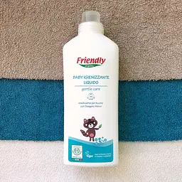 Органічний дезінфектор для прання дитячої білизни Friendly Organic Baby Igienizzante Liquido 1 л - мініатюра 3