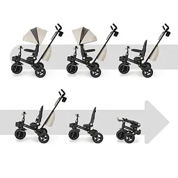 Триколісний велосипед Kinderkraft Spinstep 2 Plus Beige (KRSPST02BEGPL00) - мініатюра 9