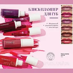 Блиск-плампер для збільшення губ Farmasi 05 Merry Berry 8 мл - мініатюра 4