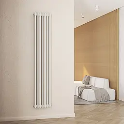 Радіатор дизайнерський Ideale Viola 13 7/1800/335 білий, Білий - мініатюра 3