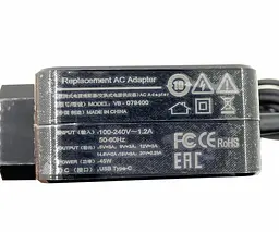 Блок живлення для ноутбука Toshiba 45W 5V 3A /9V 3A/ 15V 3A/20V 2.25A Type-C Аналог - мініатюра 2