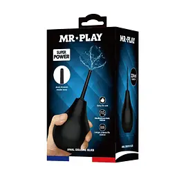 Анальний душ MR Play Anal Douche BLKB 224 мл (чорний) - мініатюра 8