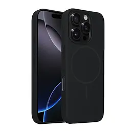 Чохол MAKE Apple iPhone 16 Pro Silicone Solo Black - мініатюра 3