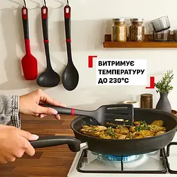 Ложка Tefal Ingenio+ пластик червоно-чорний (K1980334) - мініатюра 8
