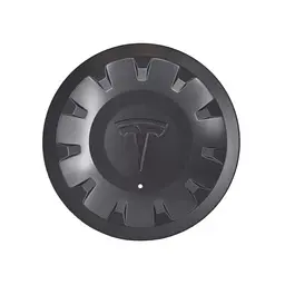 Ковпак колеса Tesla Model Y / Model 3 №1 чорний 150 мм пластик (на защіпках) OEM 118823600A