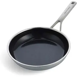 Сковорода KitchenAid Multi-Ply Stainless Steel 24 см з керамічним покриттям (CC004949-001) - мініатюра 2