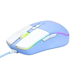Комп'ютерна миша Onikuma CW916 Синій-Білий - мініатюра 2