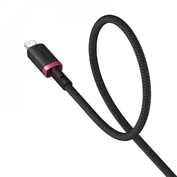 Кабель Baseus Dura Series Fast Charging Lightning 2.4A (2m) black/red (P10377801U01-03) - мініатюра 4
