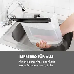 Кавоварка Klarstein Arabica 15 бар 1050 Вт (10033729) - мініатюра 9
