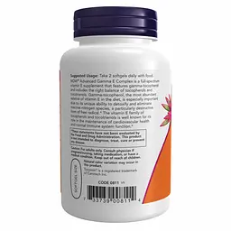 Вітаміни Now Foods Advanced Gamma E 120 sgels - мініатюра 2