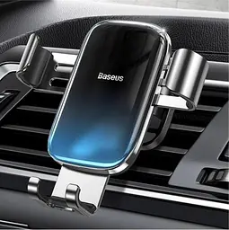 Тримач для смартфона Baseus Glaze Gravity Car Black (SUYL-LG01) - мініатюра 5