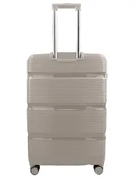 Валіза велика Milano bag 0307 поліпропілен Шампань - мініатюра 3