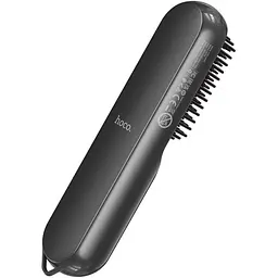 Гребінець для випрямлення волосся Hoco HP45 Heating straight hair comb Gray - мініатюра 3