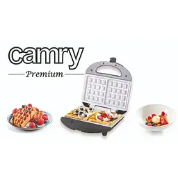 Вафельниця бутербродниця Camry CR 3019 700Вт ceramic - мініатюра 5