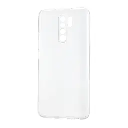Чохол Silicone Case WS Protected Camera Xiaomi Redmi 9/Poco M2 Прозорий