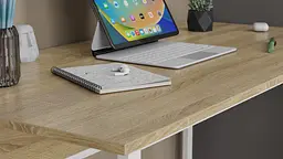 Комп'ютерний стіл Ferrum-decor Коді 75x120x70 білий ДСП Дуб Сонома 16мм (FRD-101222) - мініатюра 4