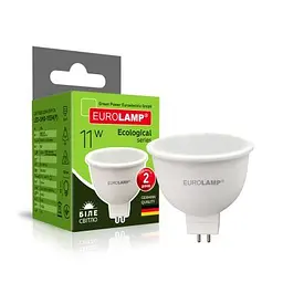 Лампочка Eurolamp LED SMD MR16 11W GU5.3 4000K (LED-SMD-11534(P)) - мініатюра 2