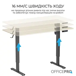 Компютерний стіл OfficePro ODE1470LWB - мініатюра 10
