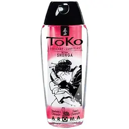 Лубрикант на водній основі Shunga Toko Aroma Sparkling Strawberry Wine не містить цукру 165 мл