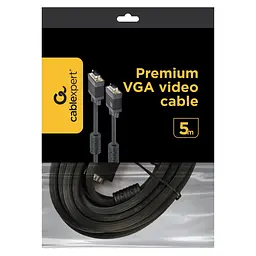 Кабель Cablexpert VGA-VGA 5 м (CC-PPVGA-5M-B) - мініатюра 2