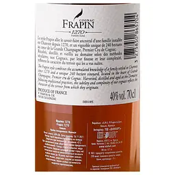 Коньяк Frapin 1270 Grande Champagne, 40%, 0,7 л (790894) - мініатюра 4