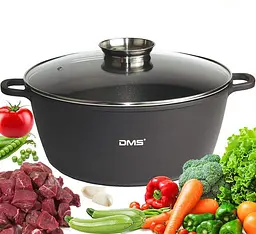 Каструля з кришкою DMS TSA-5036B-XXL 36 см 10 л
