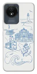 TPU чохол Demsky Southern pearl для Vivo Y02