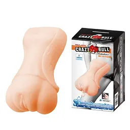 Мастурбатор Crazy Bull Vagina Masturbator реалістичний, 13.5х7.1 см - мініатюра 4