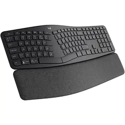 Клавіатура Logitech ERGO K860 Bluetooth/Wireless UA Black (920-010108) [122631] - мініатюра 3