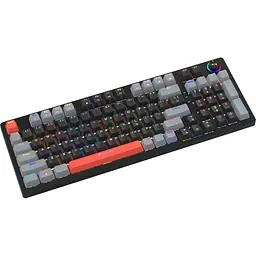 Клавіатура Xtrike ME GK-987 RGB Mechanical USB UA Black/Grey (GK-987GGRUA) - мініатюра 2
