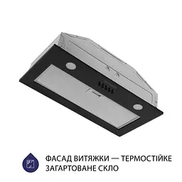 Витяжка повновбудована MINOLA HBI 52621 BL GLASS 700 LED - мініатюра 4