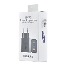 Мережевий зарядний пристрій Samsung T6530 65W Type-C to Type-C High c0py Чорний - мініатюра 2