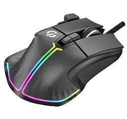 Ігрова миша GamePro GM-500 Black RGB USB, 8 кнопок, 10000 DPI - мініатюра 2